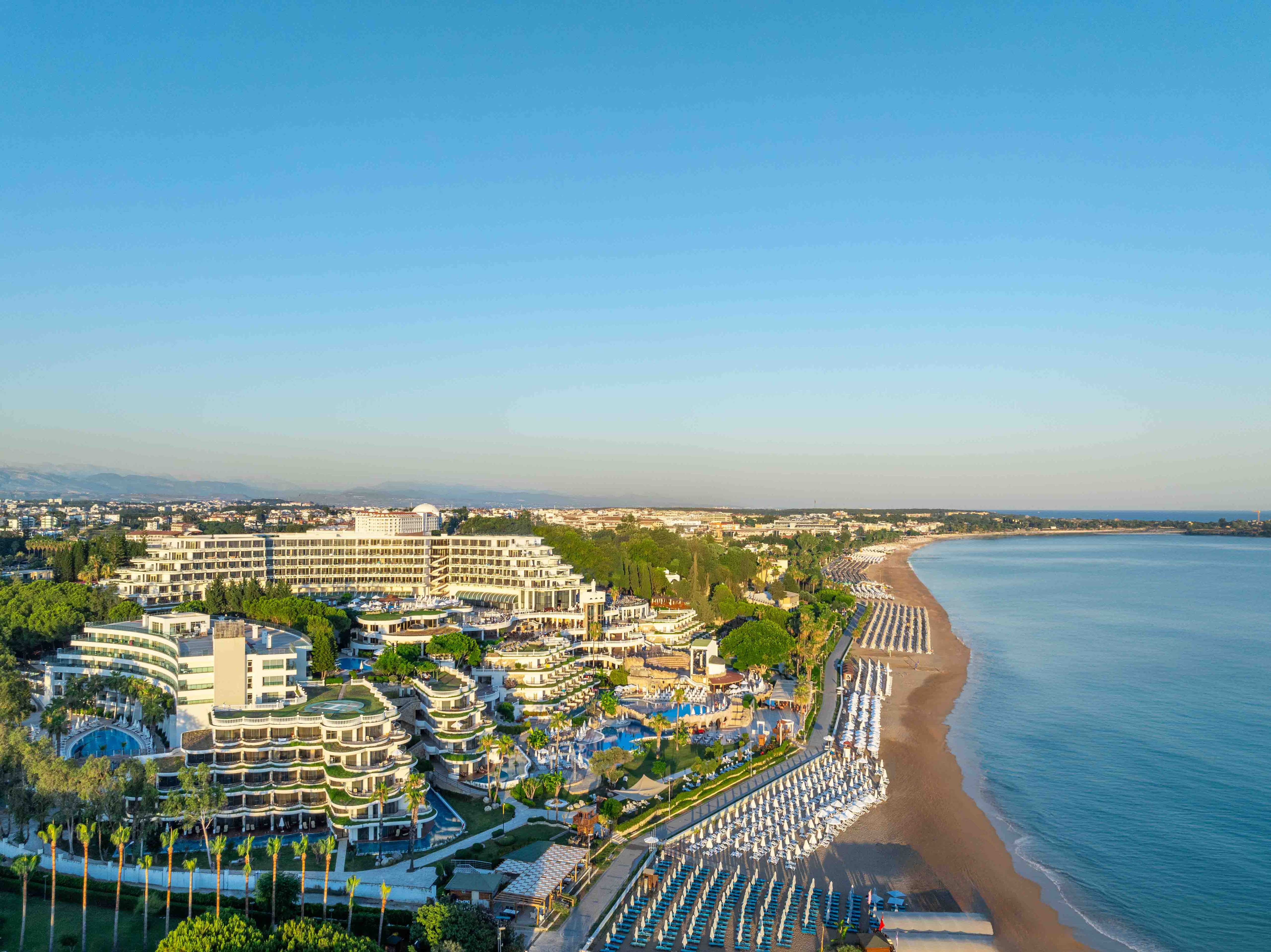 Sunrise Queen Luxury on the coastline of Side.